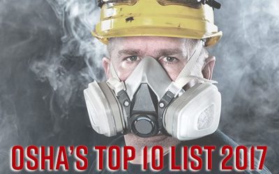 Respiratory Hazards Remains Top OSHA Violation for 2017