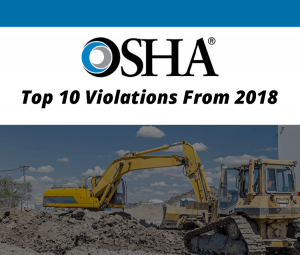 Top 10 OSHA Violations 2018