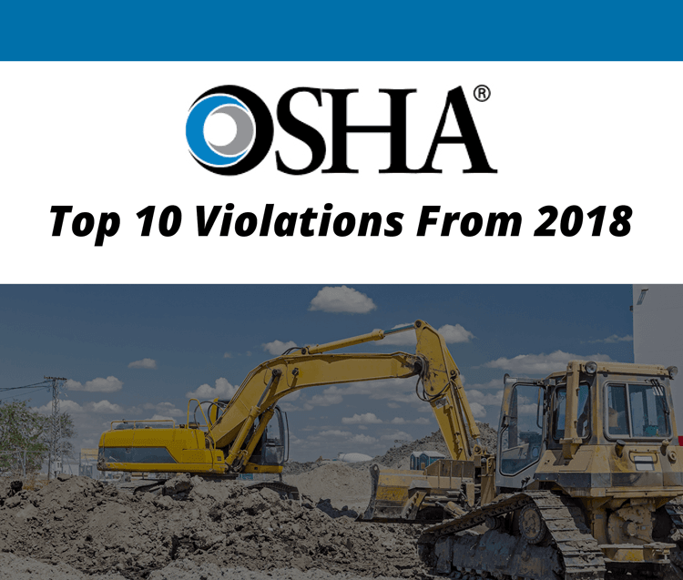 2018 OSHA Top 10 Violations List Released