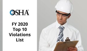 FY 2020 Top 10 violations list released by OSHA