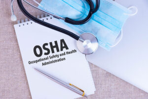 OSHA Recordkeeping - OSHA document in medical office
