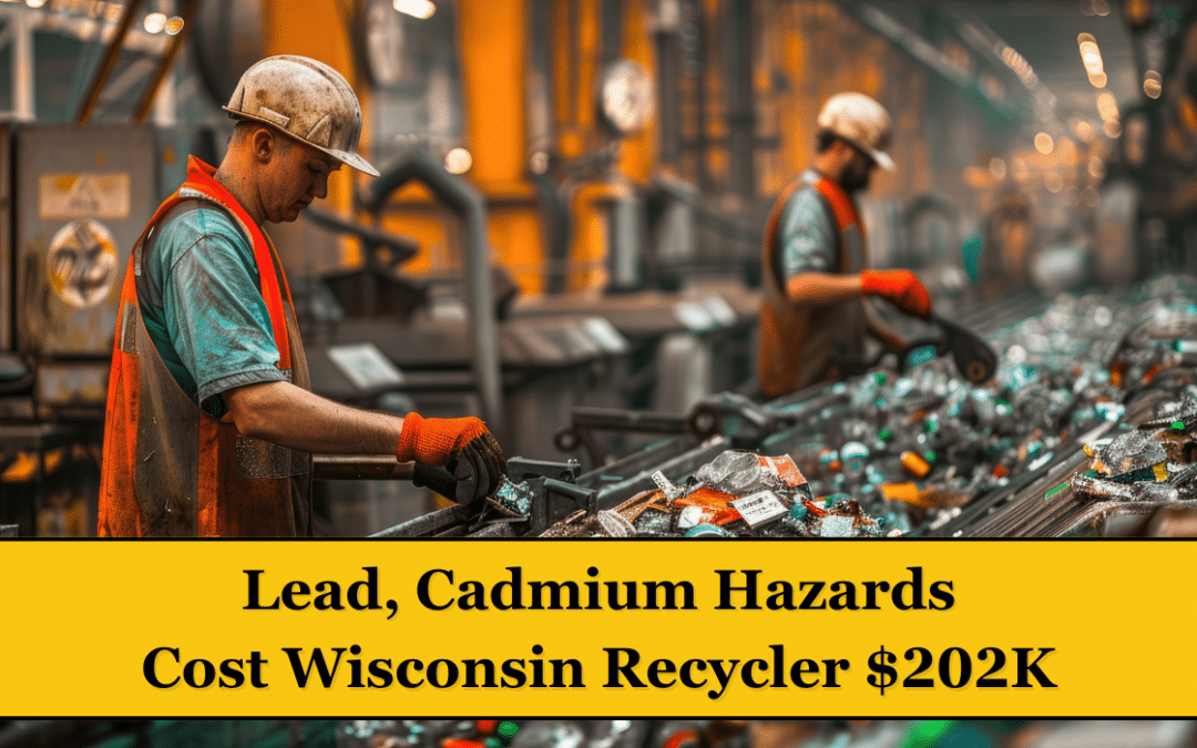 Lead, Cadmium Hazards Cost Wisconsin Recycler $202K